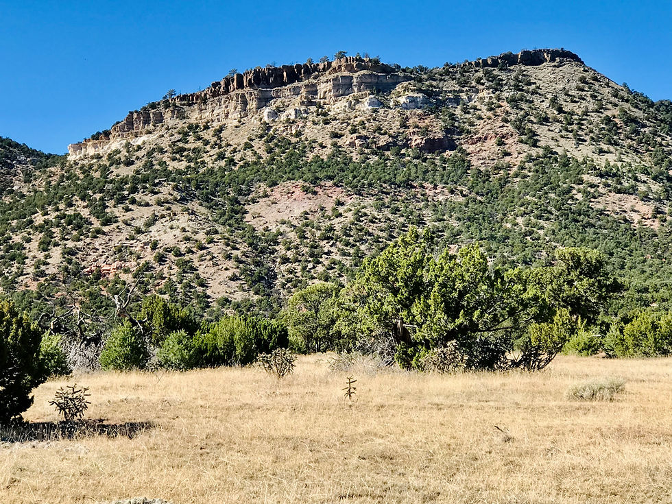 view from La Cresta building site in canon city, colorado