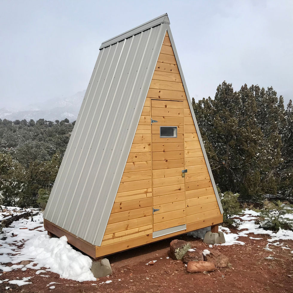 A-Frame in the Snow