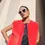 Thumbnail: BY-BAR wolly red gilet