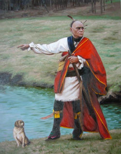 18th century dog with Brant