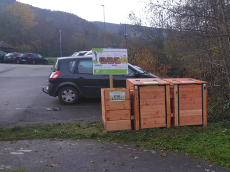 Inauguration des nouveaux composteurs