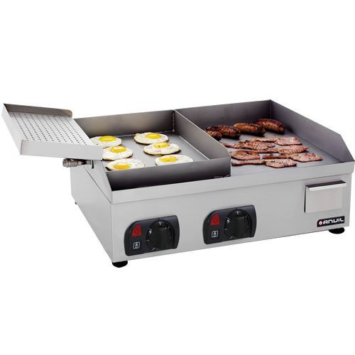 Anvil Flat Top Grill – Egg & Bacon 600mm – Electric