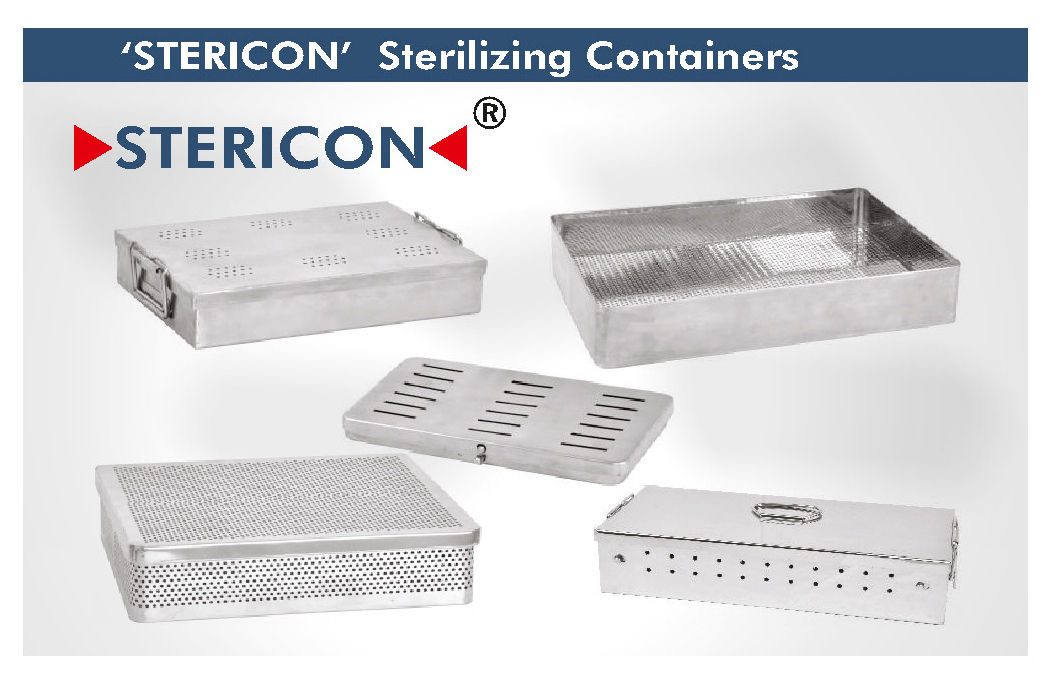 STERICON STERILIZING CONTAINERS