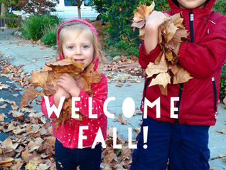 Welcome Fall...and some exciting NEWS!