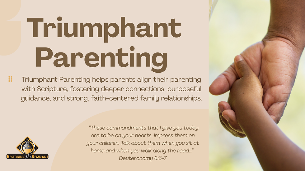 Unearthing the Why Behind Triumphant Parenting
