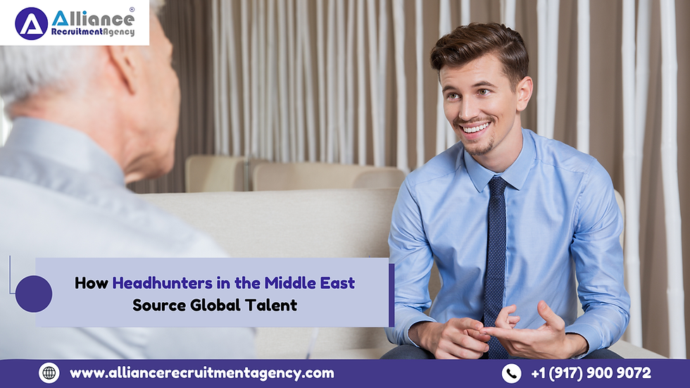 How Headhunters in the Middle East Source Global Talent