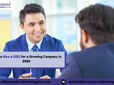 How to Hire a CEO for a Growing Company in 2026