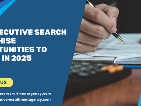 Top Executive Search Franchise Opportunities to Watch in 2025