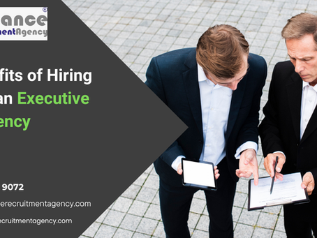 Top Benefits of Hiring Through an Executive Temp Agency