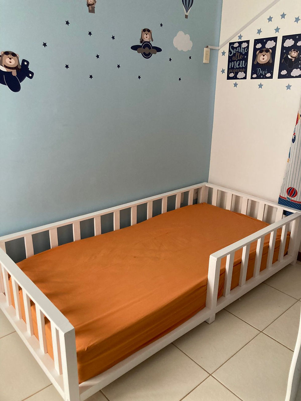 Cama cercadinho completa