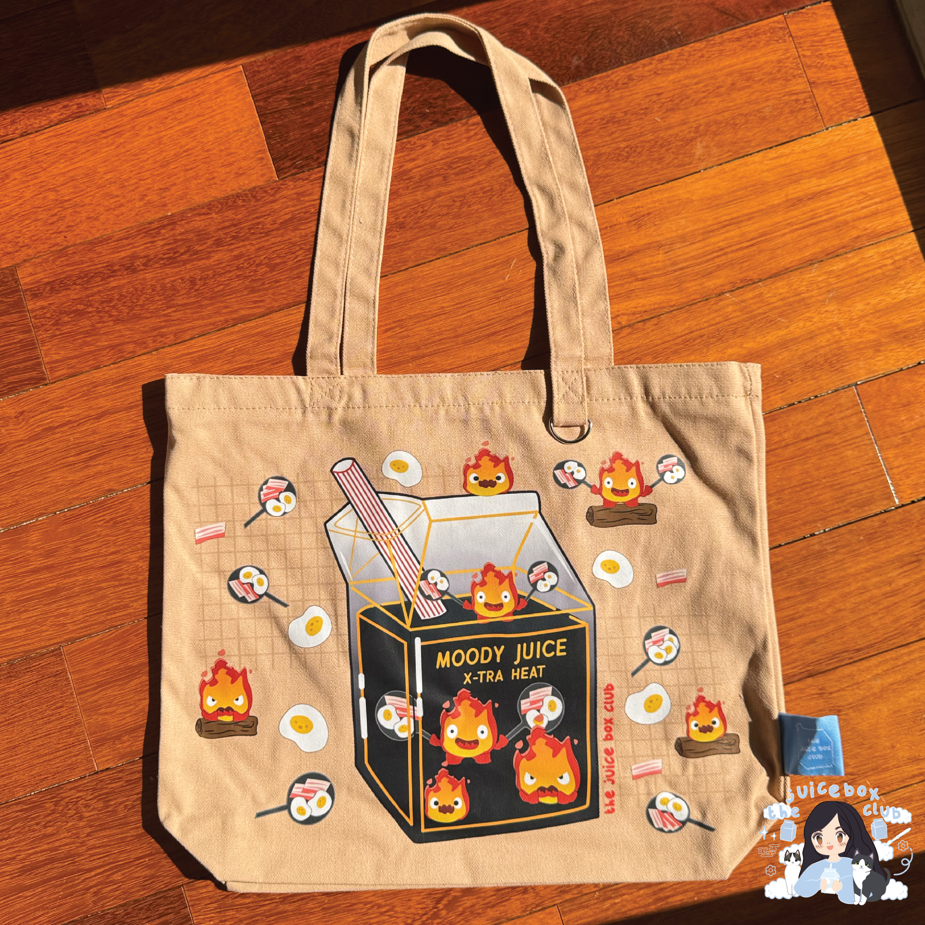 Calcifer Juice Tote Bag V.3