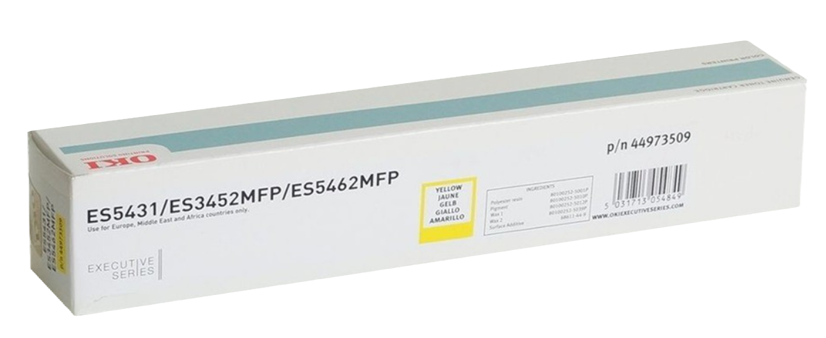 OKI ES3452, OKI ES 5431, OKI ES 5462 Tonerkassett Gul 6K