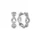 Thumbnail: 925 Sterling Silver 20mm Oval Link Classic Hoop Earrings