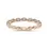 Thumbnail: 14K Rose Gold Marquise Station Diamond Stackable Ring