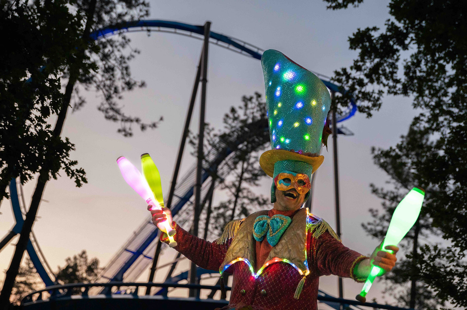 Attractiepark Toverland entertainment circus act