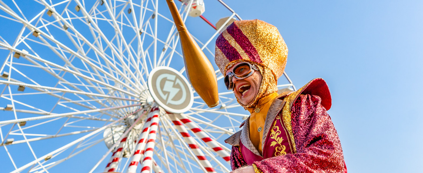 theme park entertainment parade