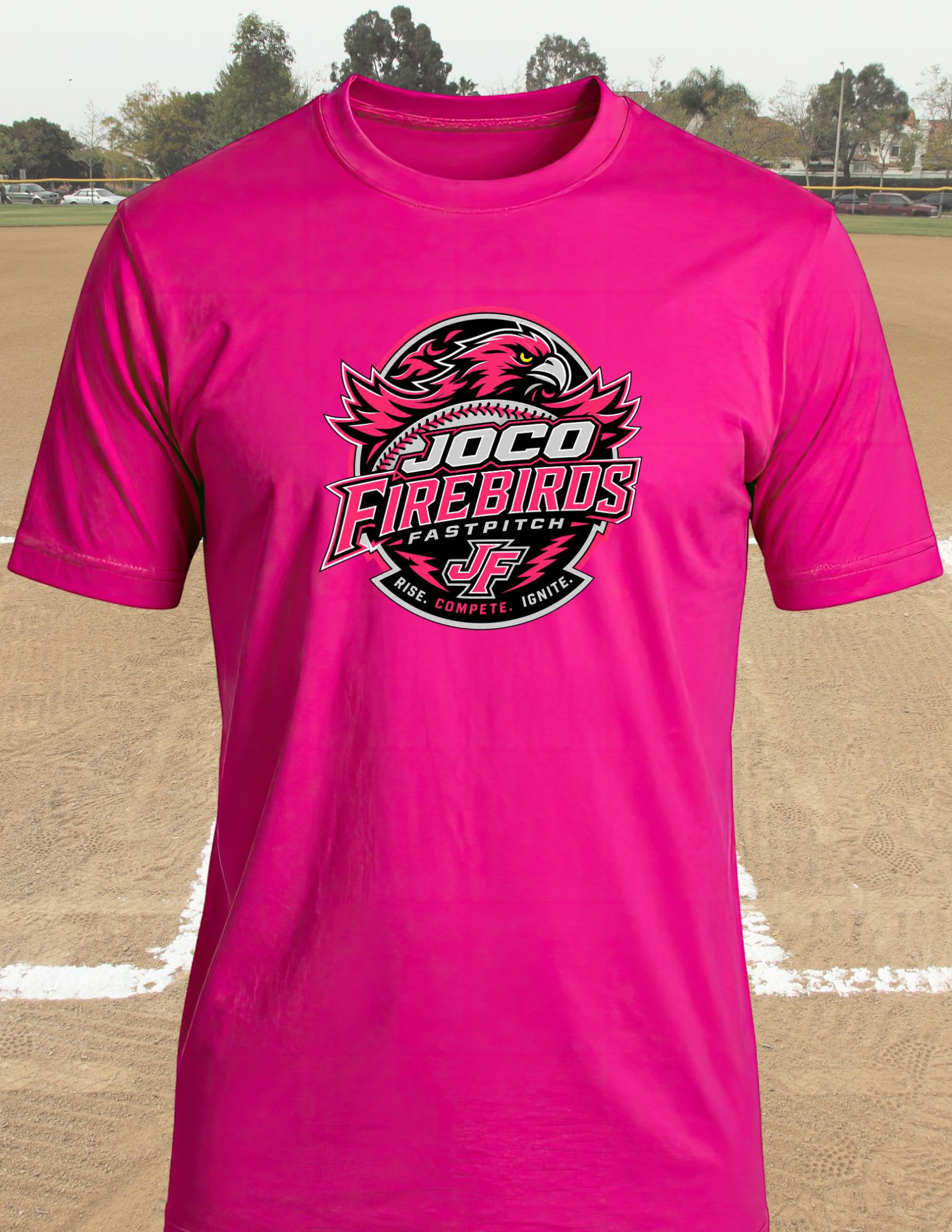 JOCO Firebirds Pink T-shirt