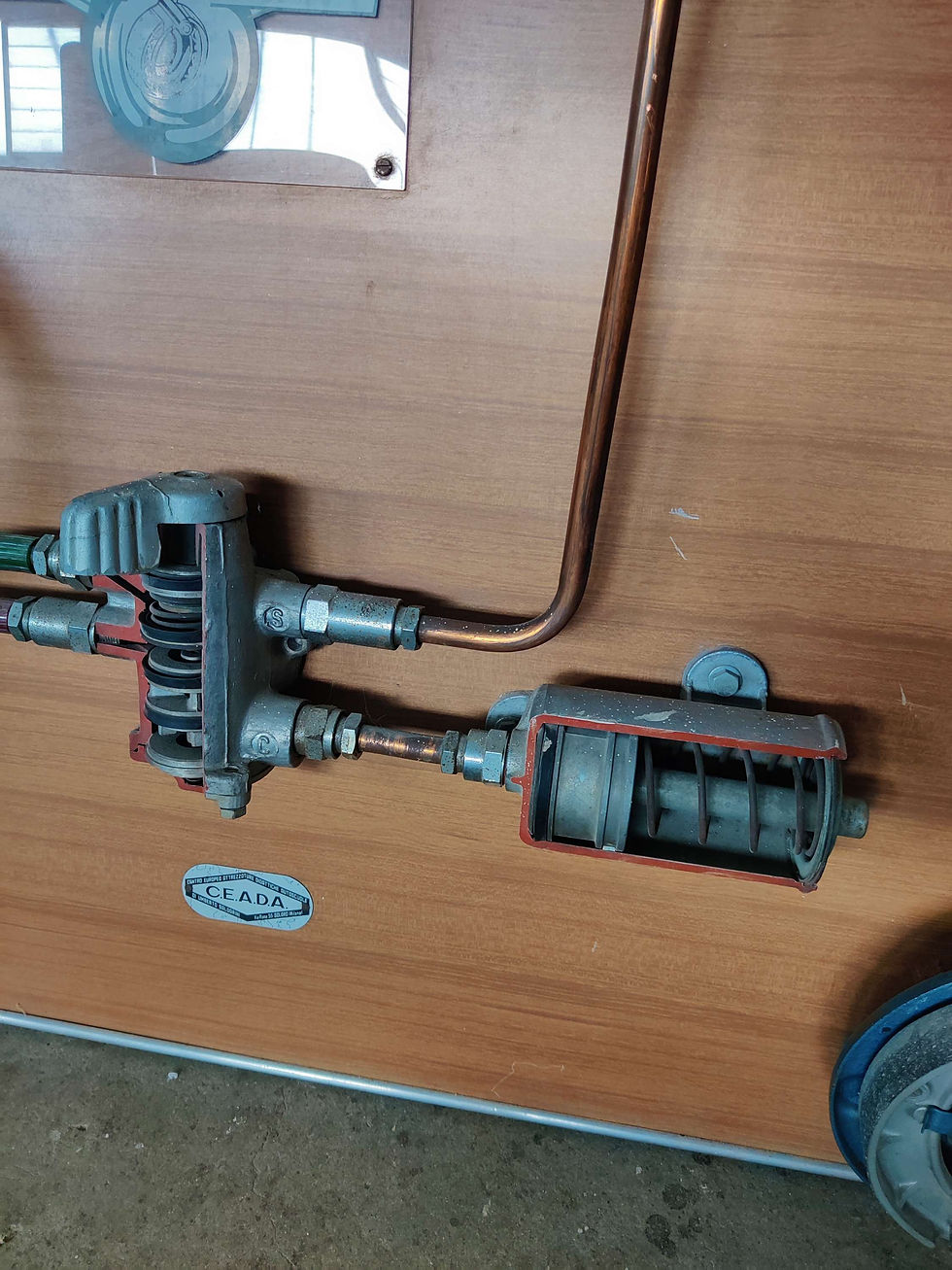 Miniatura: Pannello didattico IMPIANTO DI FRENATURA camion