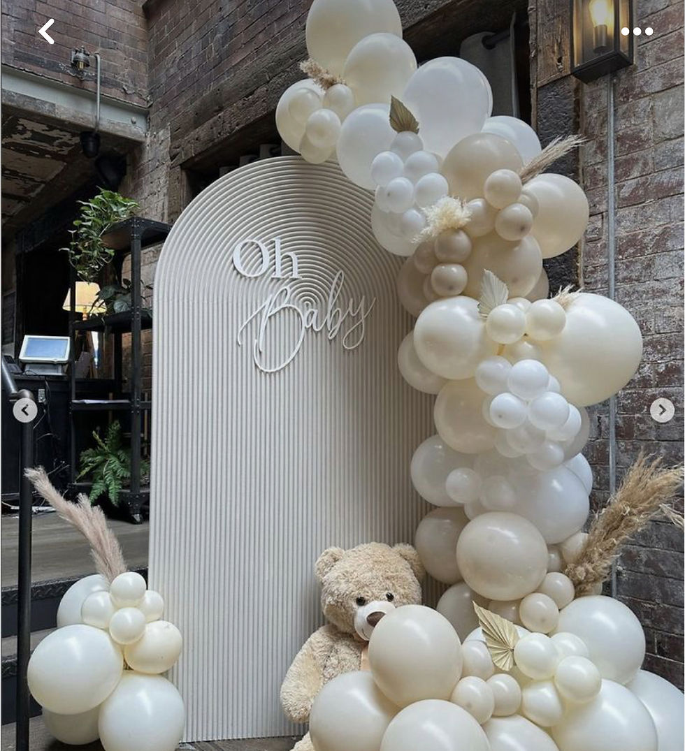 Single Backdrop with Garland