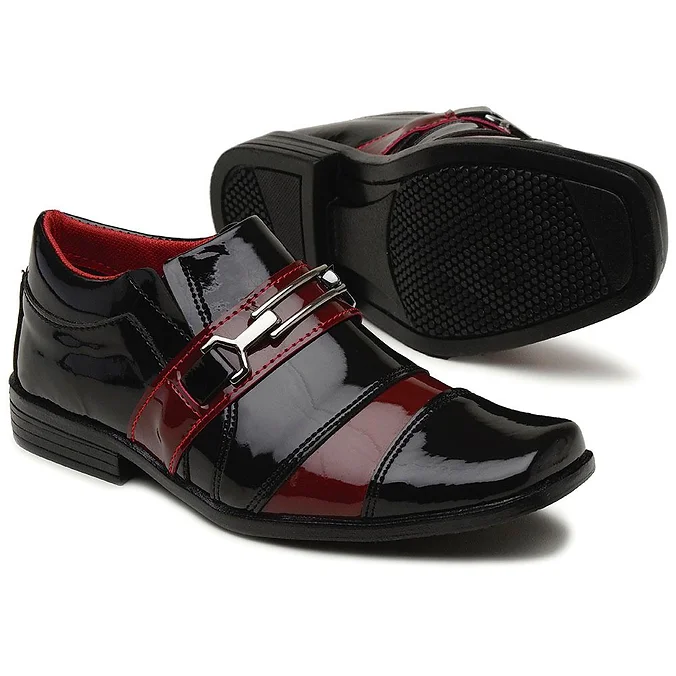 sapato marsala infantil