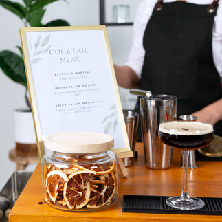 The Cocktail Club Menu