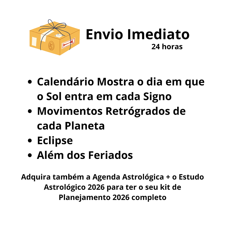 Miniatura: Calendário Astrológico de Mesa 2026
