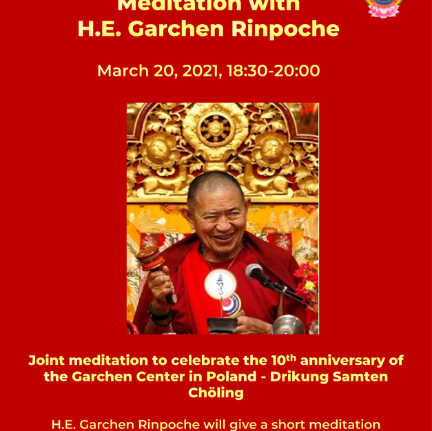 Meditation with H.E. Garchen Rinpoche