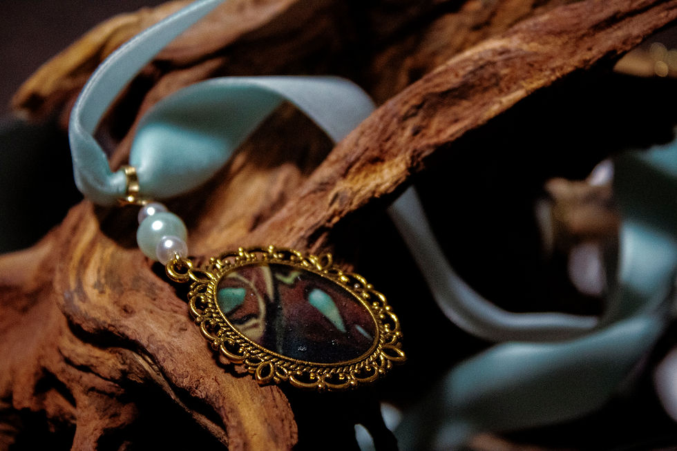 Thumbnail: Josephine Art Cameo Necklace