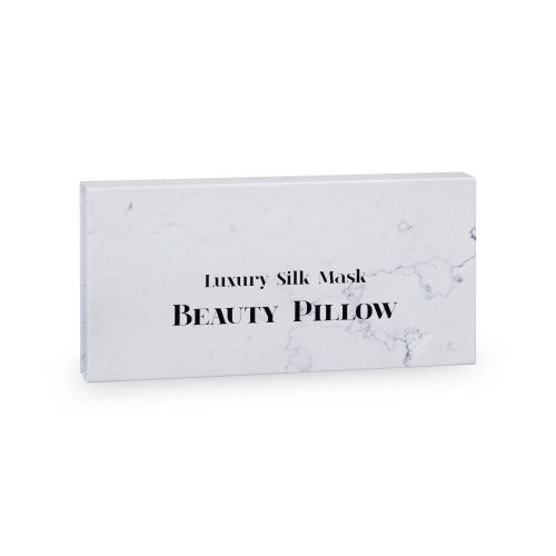 Thumbnail: Beauty Pillow Luxury Silk Mask Marble box