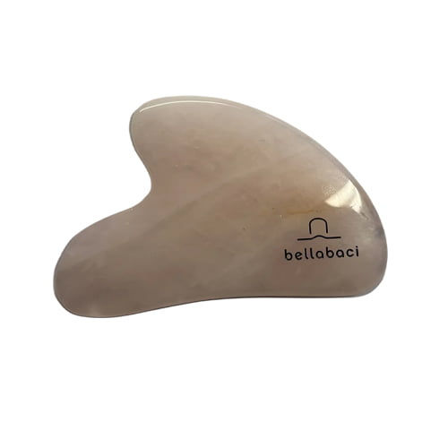 Thumbnail: Bellabaci Rose Quartz Guasha Stone