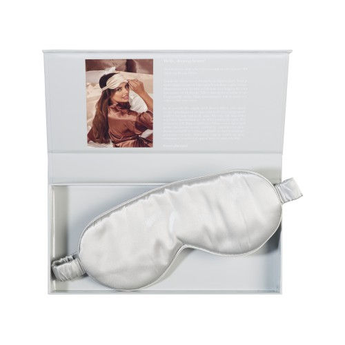 Thumbnail: Beauty Pillow Luxury Silk Mask -Silver with box