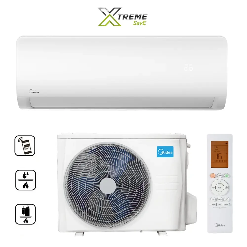 MIDEA 3,5 kW Inverteres Split Klíma WIFI, Oasis Plus MOP3-12-SP
