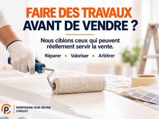 Faut-il rénover avant de vendre ? Découvrez quels travaux peuvent faciliter une vente et lesquels risquent surtout de générer des dépenses inutiles.
