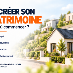 Se constituer un patrimoine immobilier ne signifie pas nécessairement acheter plusieurs logements rapidement. Dans la plupart des cas, un patrimoine solide se construit progressivement, à partir d’un premier projet cohérent.