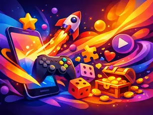 Colorful game art