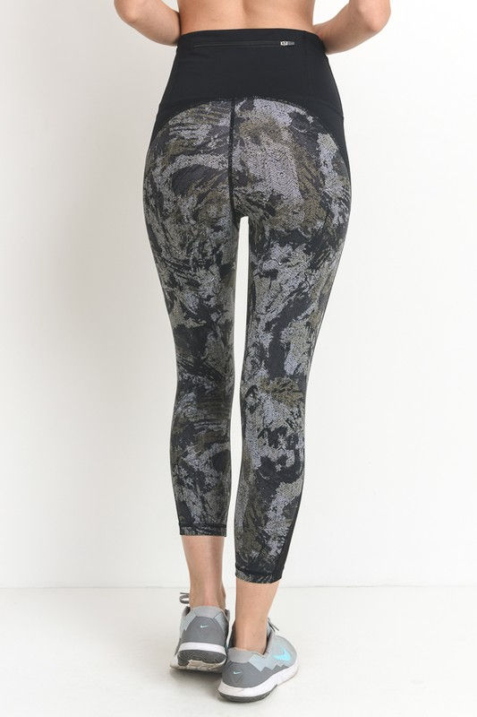 Miniatura: Legging 3/4 con transparencia
