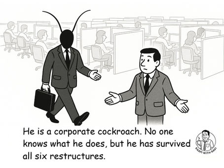 The Corporate Cockroach: The Ultimate Office Survivor