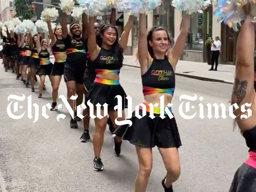NEW YORK TIMES: A Wave of Pride Lights Up New York City