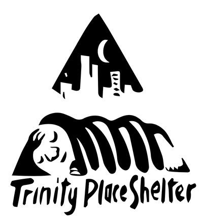 Trinity Place Shelter logo.