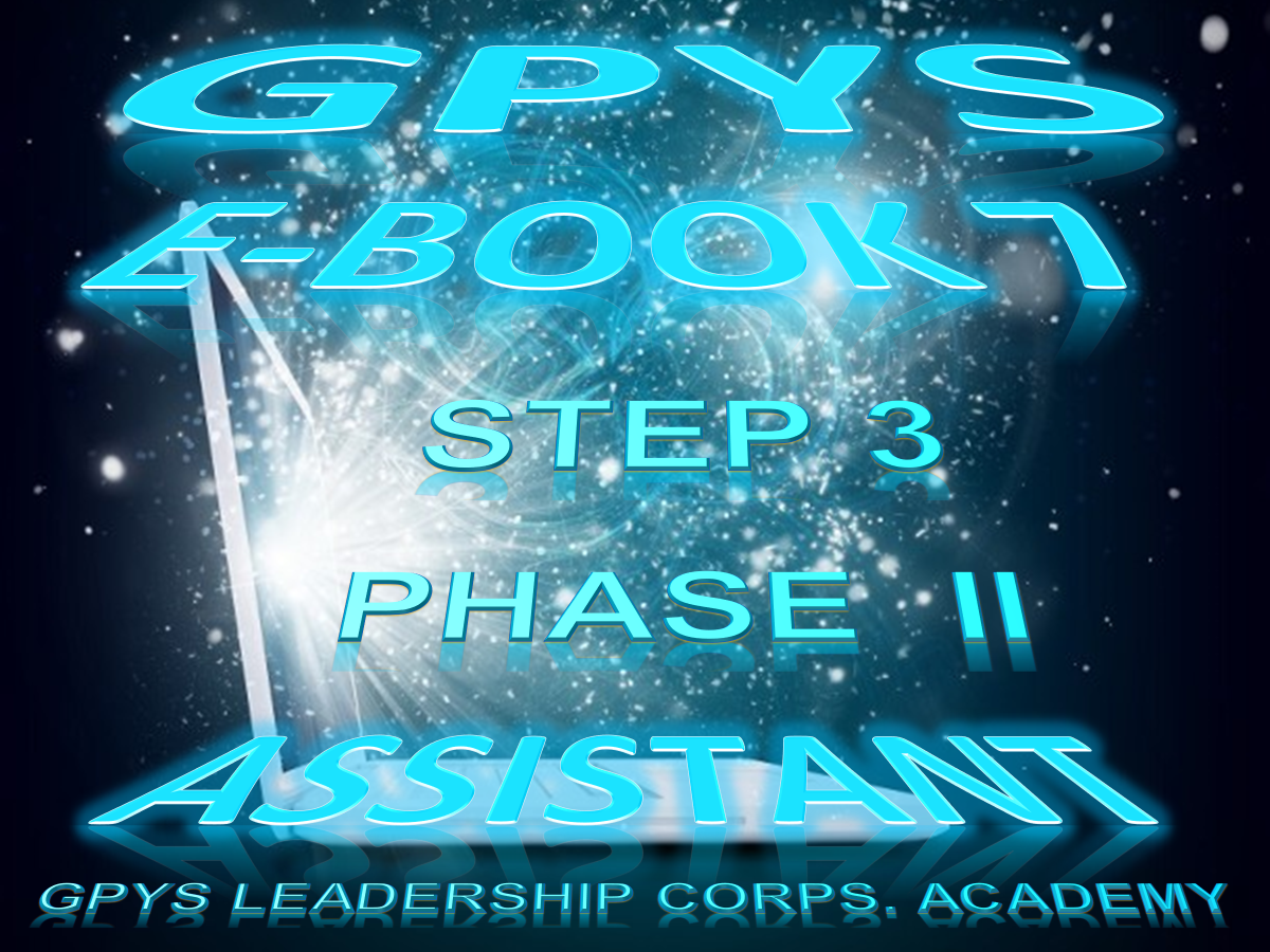 Phase II E-Book 7 Step 3