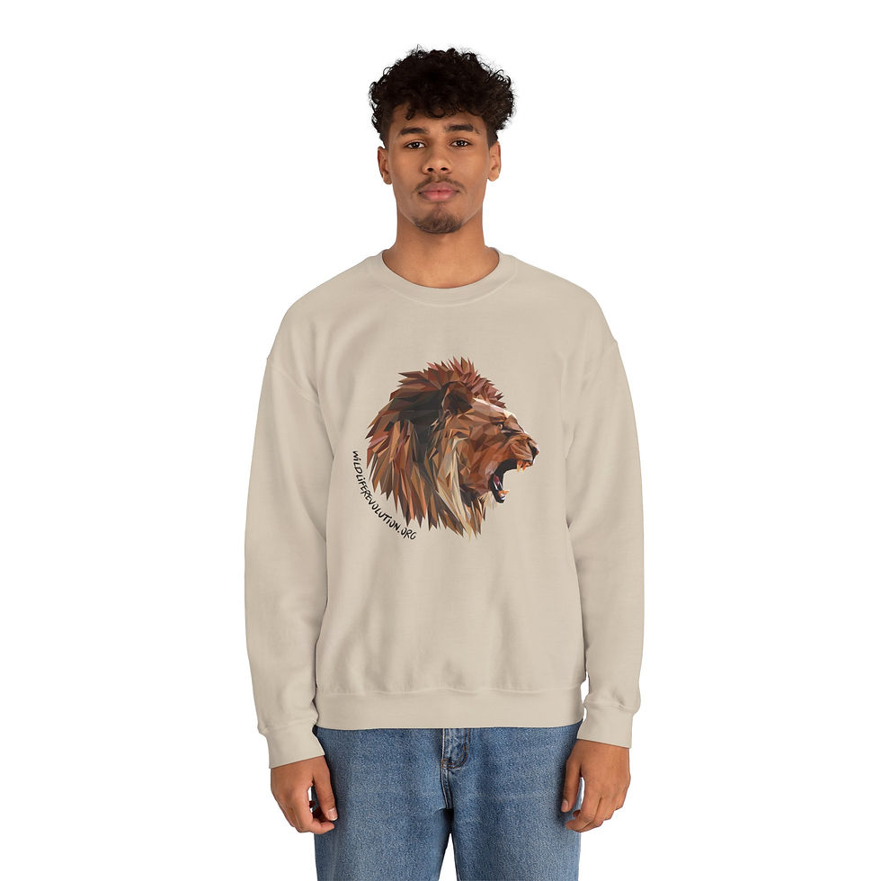 Miniature : Wildlife Revolution Sweatshirt – UNISEX