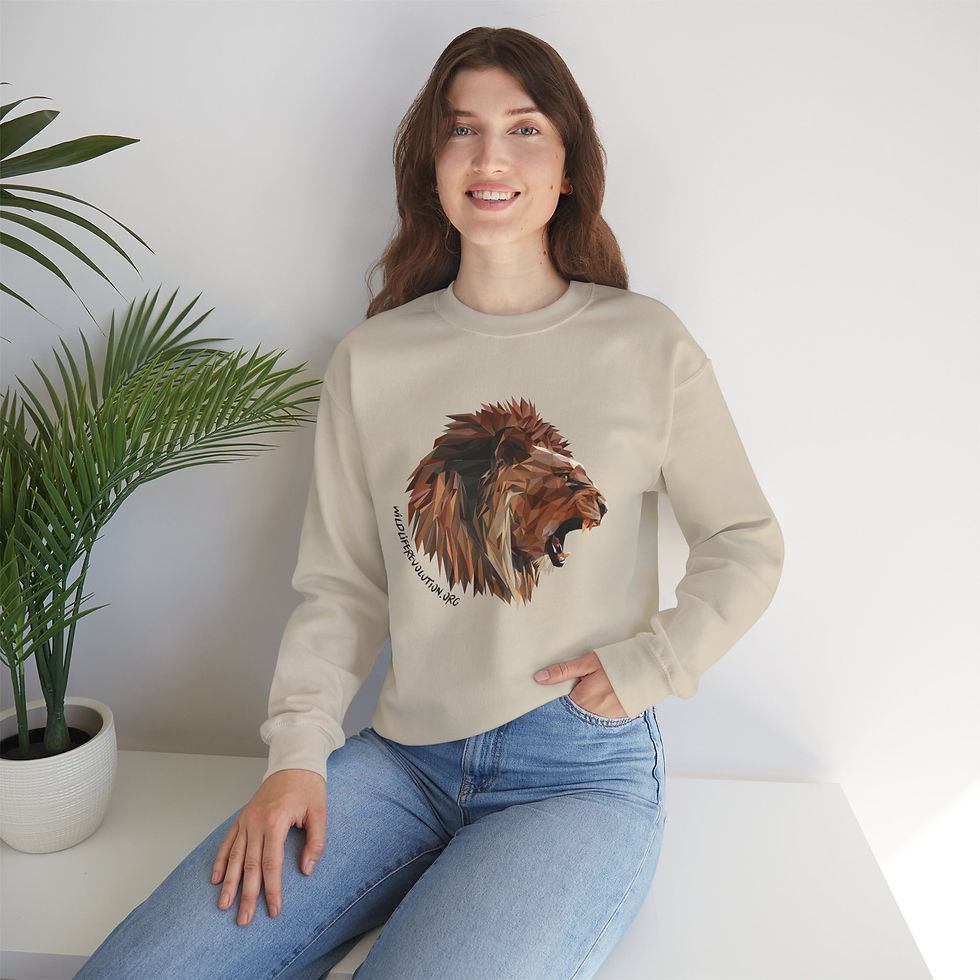 Miniature : Wildlife Revolution Sweatshirt – UNISEX
