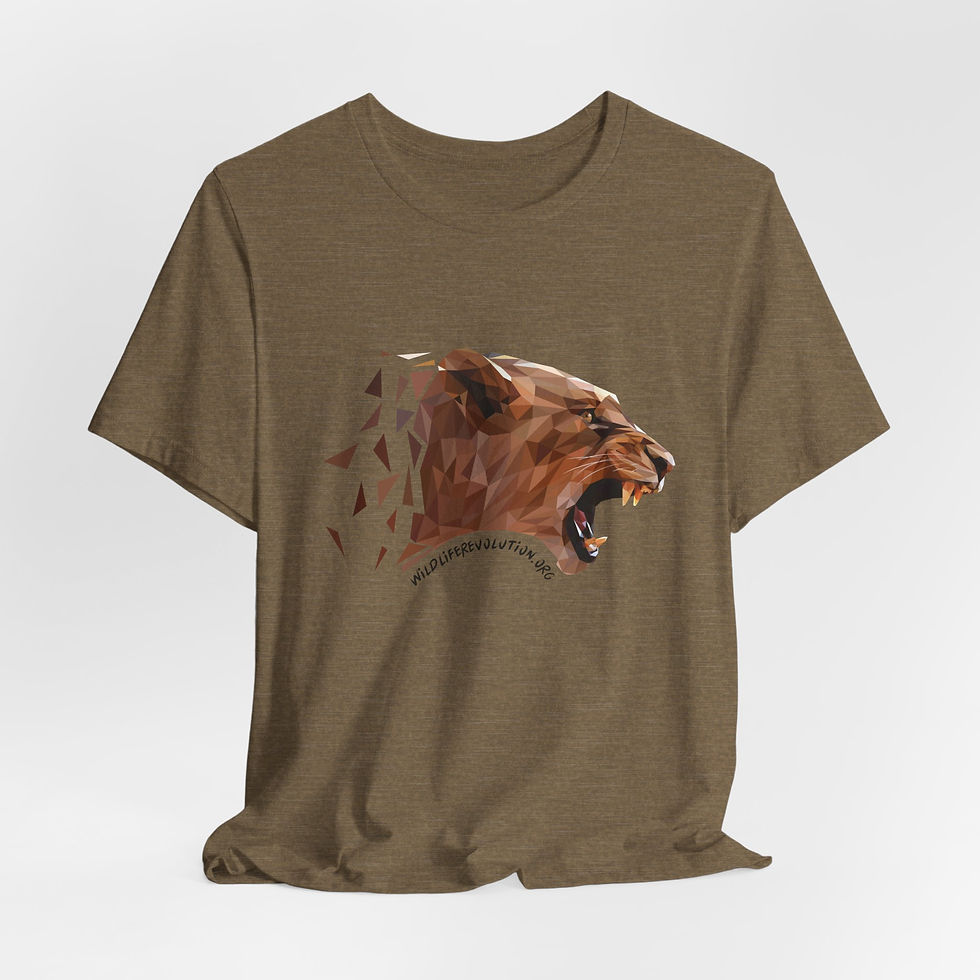 Miniature : UNISEX- Wildlife Revolution T-Shirt