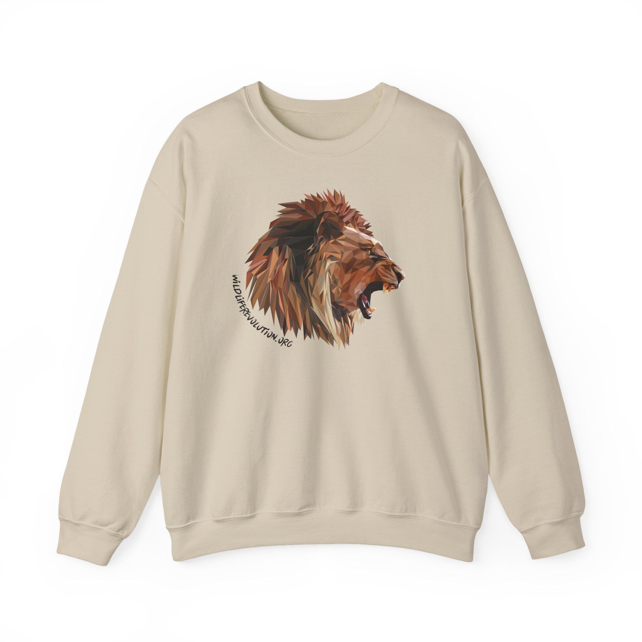 UNISEX- Wildlife Revolution Sweatshirt - lion