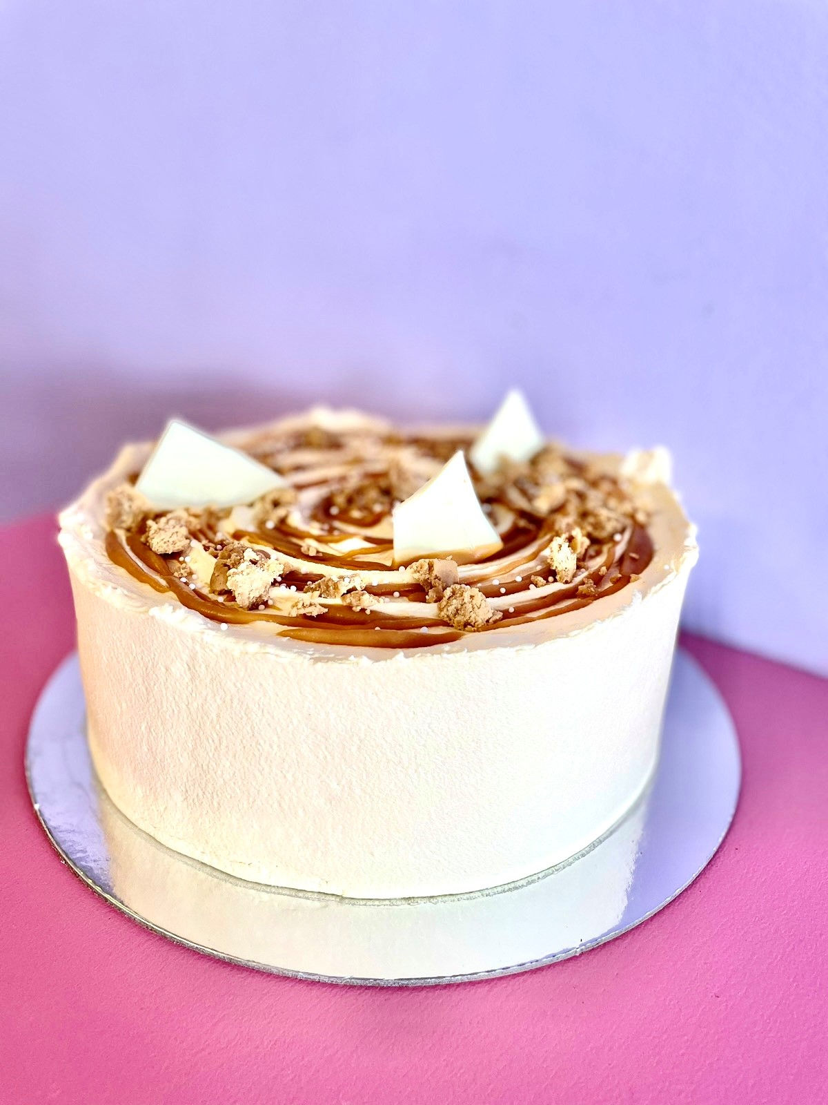 Banana Caramel Cake