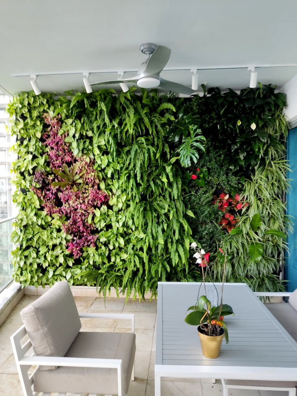 Jardin vertical residencia 2