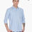 Thumbnail: Blue Solid Regular Fit Casual Shirt