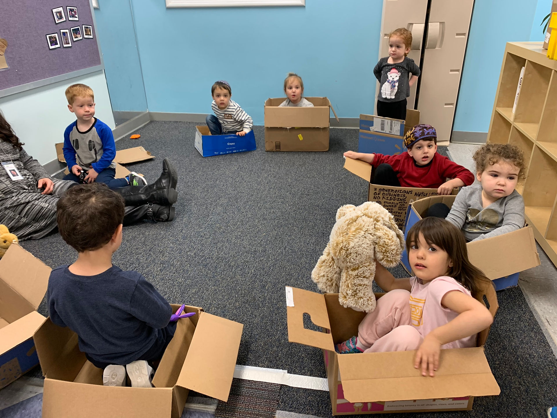 Meeting time in boxes
