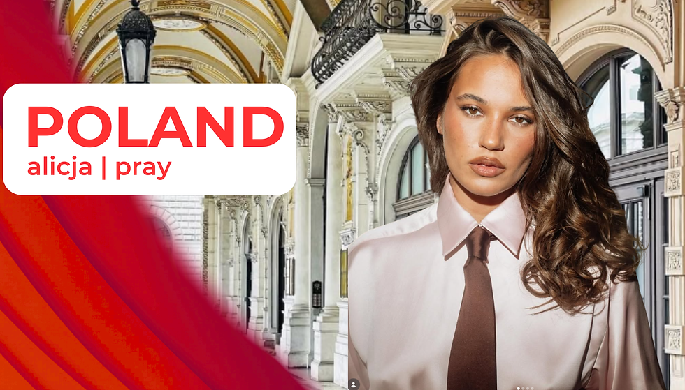 Eurovision 2026: Meet Poland's Alicja and her song Pray