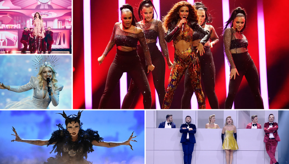 Eurovision's best staging glow-ups